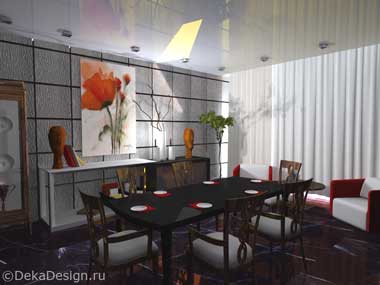 Интерьер VIP комнаты в гостиничном комплексе. Дизайн интерьеров Боровкова А.А.