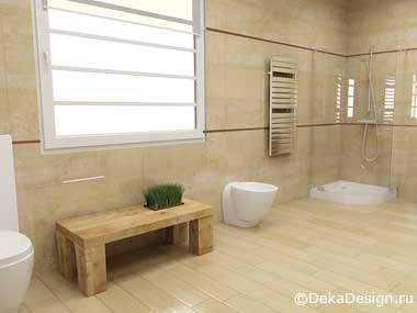 Интерьер ванной комнаты  в салатовых тонах. Дизайн ванных комнат Боровкова А.А. г.Краснодар