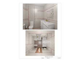 Ванная комната (изображение в 3D)